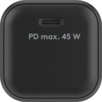 Goobay 80238 USB-C PD GaN Hálózati Gyorstöltő Adapter 45W - Fekete