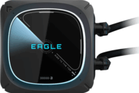 GIGABYTE EAGLE 360 Univerzális CPU vízhűtő - Fekete