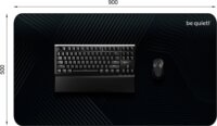 Be Quiet! BZ010 XL Gaming Egérpad 900 x 500mm - Fekete
