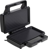 Adler CR 3074 2 az 1-ben Szendvicssütő és grill 1400W - Fekete / Inox