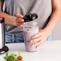 Taurus SHAKE & GO MIX Hordozható Elektromos Turmixgép 0,5L / 1000 Watt - Fekete
