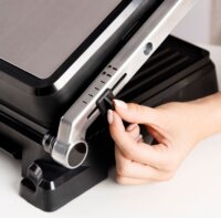 Taurus Bistro Gourmet 2 az 1-ben Elektromos Asztali Grillsütő 2600 Watt - Fekete / Inox