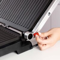 Taurus Bistro Gourmet 2 az 1-ben Elektromos Asztali Grillsütő 2600 Watt - Fekete / Inox