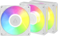 ARCTIC BioniX P12 A-RGB 120mm PWM Rendszerhűtő ventilátor 3db - Fehér