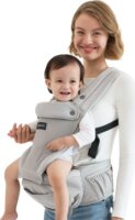 Momcozy Air Mesh Ergonomikus Babahordozó Max 20 Kg - Szürke