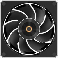 Ocypus Sigma F12 ARGB 120mm PWM Rendszerhűtő Ventilátor - Fekete