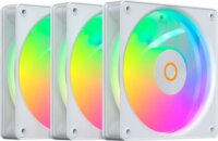 Ocypus Gamma F12 Elite ARGB PWM 120mm Rendszerhűtő ventilátor 3db - Fehér