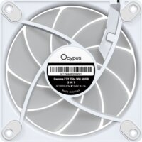 Ocypus Gamma F12 Elite ARGB PWM 120mm Rendszerhűtő ventilátor 3db - Fehér