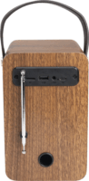 Albrecht DR 710 Bluetooth hordozható FM / DAB+ Zsebrádió - Barna