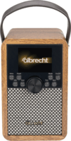 Albrecht DR 710 Bluetooth hordozható FM / DAB+ Zsebrádió - Barna