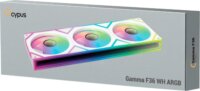 Ocypus Gamma F36 ARGB PWM 360mm Rendszerhűtő ventilátor 3db - Fehér