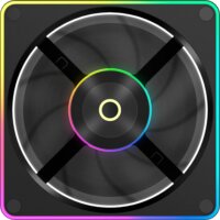 Ocypus Sigma F12 ARGB PWM 120mm Rendszerhűtő ventilátor - Fekete