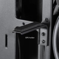 Chieftec VISTA Max Midi Torony Számítógépház + 4db 140mm ventilátor - Fekete