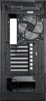 Chieftec VISTA Max Midi Torony Számítógépház + 4db 140mm ventilátor - Fekete