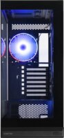 Chieftec VISTA Max Midi Torony Számítógépház + 4db 140mm ventilátor - Fekete
