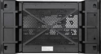 Chieftec VISTA Max Midi Torony Számítógépház + 4db 140mm ventilátor - Fekete