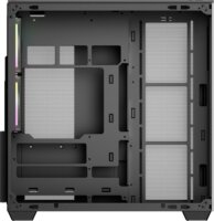 Ocypus Delta C74 ARGB Midi Torony Számítógépház + 2db 120mm ventilátor - Fekete