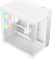 Ocypus Delta C74 ARGB Midi Torony Számítógépház + 2db 120mm ventilátor - Fehér