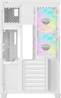 Ocypus Delta C74 ARGB Midi Torony Számítógépház + 2db 120mm ventilátor - Fehér