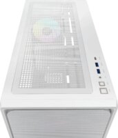 Ocypus Delta C70 ARGB Midi Torony Számítógépház + 4db 120mm ventilátor - Fehér