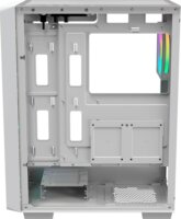 Ocypus Gamma C60 ARGB Midi Torony Számítógépház + 4db 120mm ventilátor - Fehér