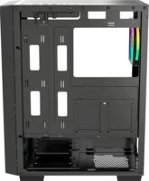 Ocypus Gamma C60 ARGB Midi Torony Számítógépház + 4db 120mm ventilátor - Fekete