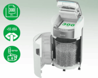 Leitz 80420000 IQ Optimax Iratmegsemmisítő 10 lap 25L - Fehér