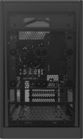 Montech TEN Midi Torony Számítógépház + 1db 92mm ventilátor + 3db 120mm ventilátor + 2db 140mm ventilátor - Fekete