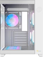 Ocypus Iota C70 ARGB Midi Torony Számítógépház + 6db 120mm ventilátor - Fehér