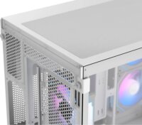 Ocypus Iota C70 ARGB Midi Torony Számítógépház + 6db 120mm ventilátor - Fehér