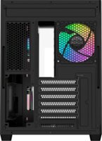 Ocypus Iota C70 Curve ARGB Digital Midi Torony Számítógépház + 4db 120mm ventilátor - Fekete