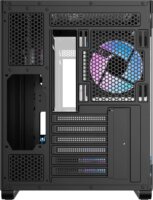 Ocypus Iota C70 ARGB Midi Torony Számítógépház + 6db 120mm ventilátor - Fekete