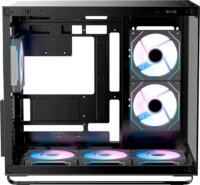 Ocypus Iota C70 ARGB Midi Torony Számítógépház + 6db 120mm ventilátor - Fekete