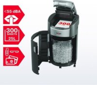 Rexel ShredMax AutoFeed+ 300X Iratmegsemmisítő 10 lap 25L - Fekete
