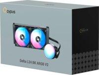 Ocypus Delta L24 ARGB V2 240mm All In One Univerzális CPU Vízhűtés - Fekete