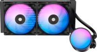 Ocypus Delta L24 ARGB V2 240mm All In One Univerzális CPU Vízhűtés - Fekete