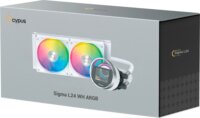 Ocypus Sigma L24 ARGB 240mm All In One Univerzális CPU Vízhűtés - Fehér
