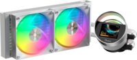 Ocypus Sigma L24 ARGB 240mm All In One Univerzális CPU Vízhűtés - Fehér