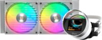 Ocypus Sigma L24 ARGB 240mm All In One Univerzális CPU Vízhűtés - Fehér