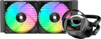 Ocypus Sigma L24 ARGB 240mm All In One Univerzális CPU Vízhűtés - Fekete
