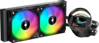 Ocypus Sigma L24 ARGB 240mm All In One Univerzális CPU Vízhűtés - Fekete