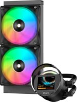 Ocypus Sigma L24 ARGB 240mm All In One Univerzális CPU Vízhűtés - Fekete