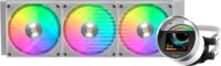 Ocypus Sigma L36 ARGB 360mm All In One Univerzális CPU Vízhűtés - Fehér