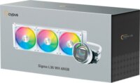 Ocypus Sigma L36 ARGB 360mm All In One Univerzális CPU Vízhűtés - Fehér