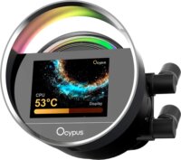 Ocypus Sigma L36 ARGB 360mm All In One Univerzális CPU Vízhűtés - Fekete