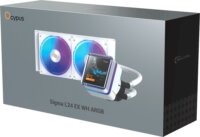 Ocypus Sigma L24 EX ARGB 240mm All In One Univerzális CPU Vízhűtés - Fehér