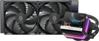 Ocypus Sigma L24 PRO 240mm All In One Univerzális CPU Vízhűtés - Fekete