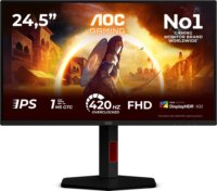 AOC 24,5" G4 25G4KUR 16:9 FullHD IPS LED Gaming Monitor - Fekete