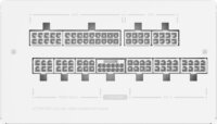 Ocypus Iota P1000 1000W 80+ Gold Moduláris Tápegység - Fehér