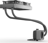 be quiet! Light Loop IO LCD 240 Univerzális CPU Vízhűtő - Fekete